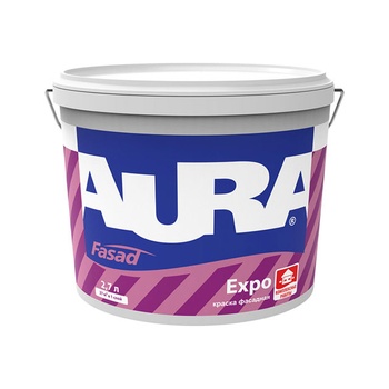 Высокоукрывистая краска для фасадов Aura Expo 2,7л
