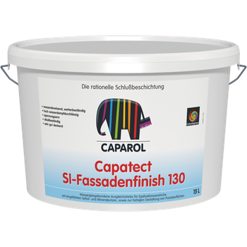 Краска водно-дисперсионная для наружных работ Caparol Capatect SI Fassadenfinish 130 , 15 л